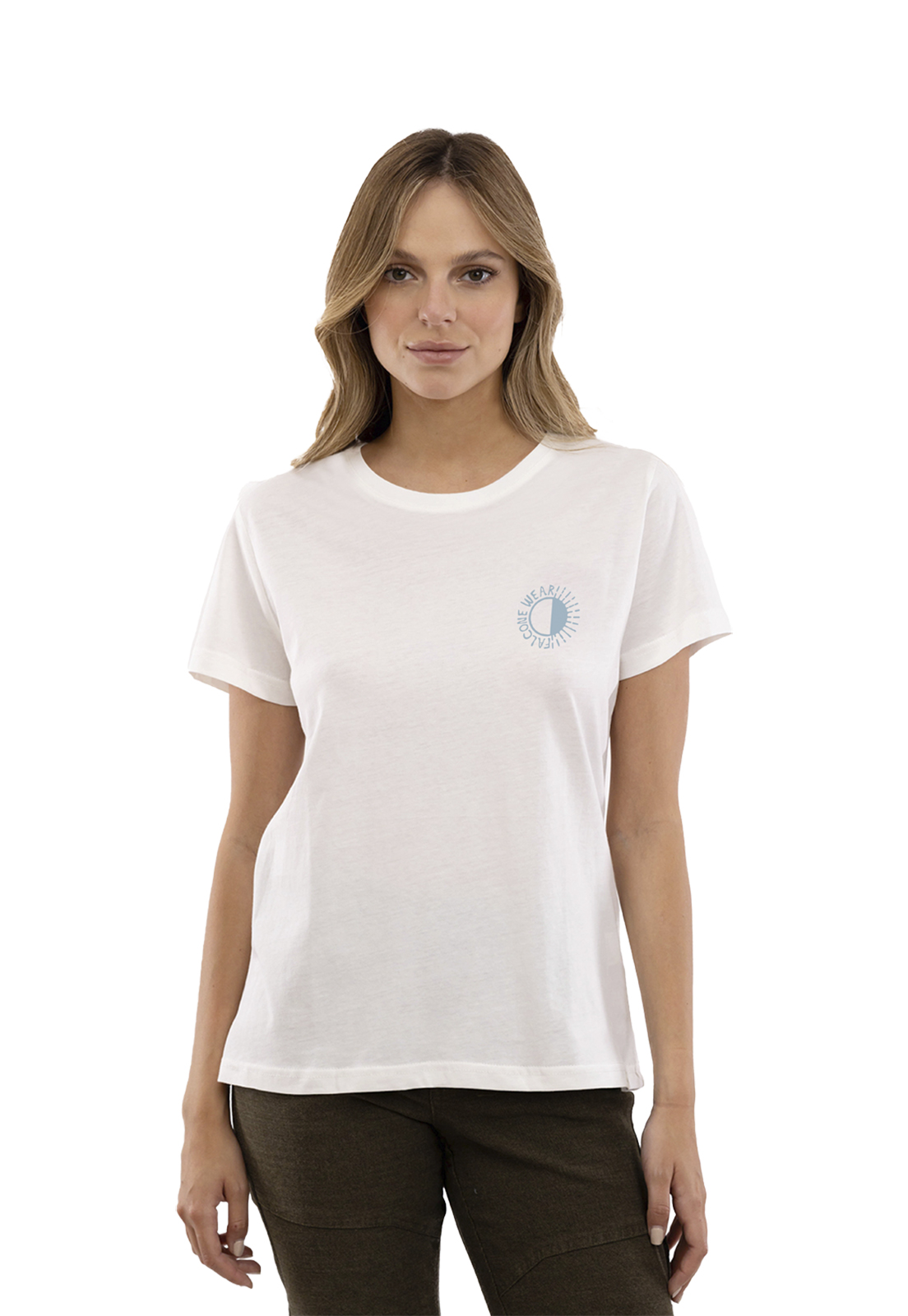 POLERA ORGÁNICA FALCONE SUNSET BLANCO MUJER FALCONE - 1