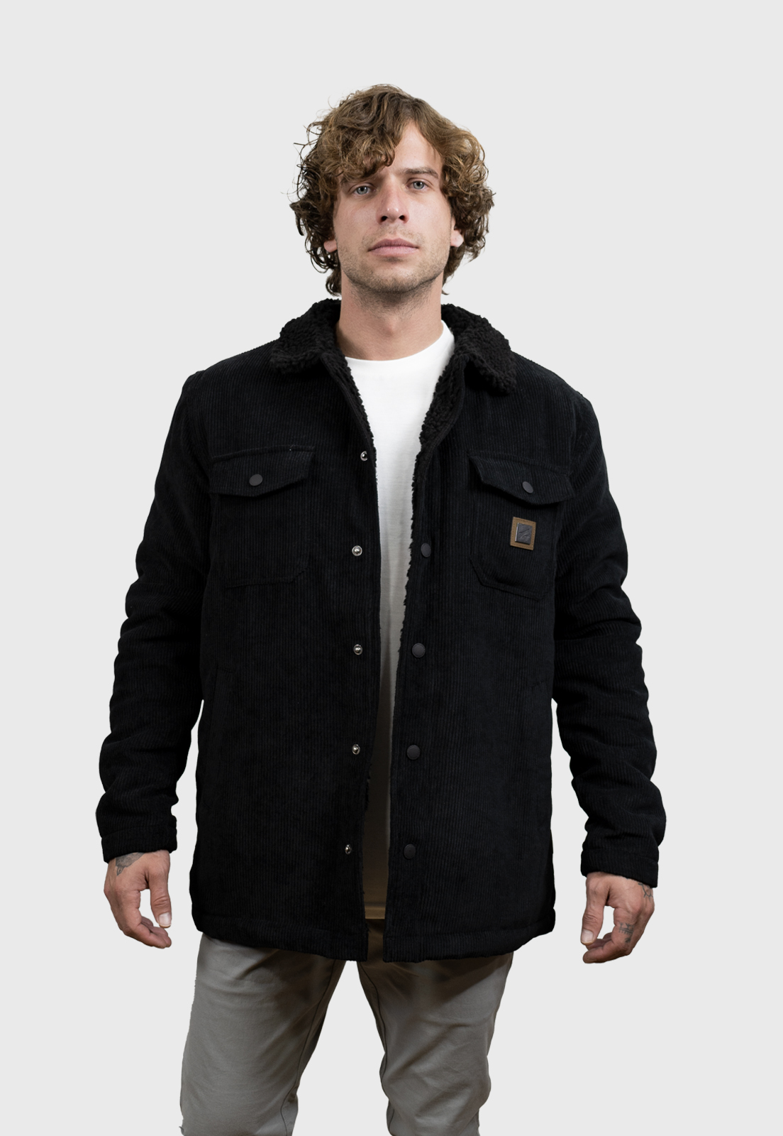 CHAQUETA HARVESTER BLACK HOMBRE FALCONE - 2