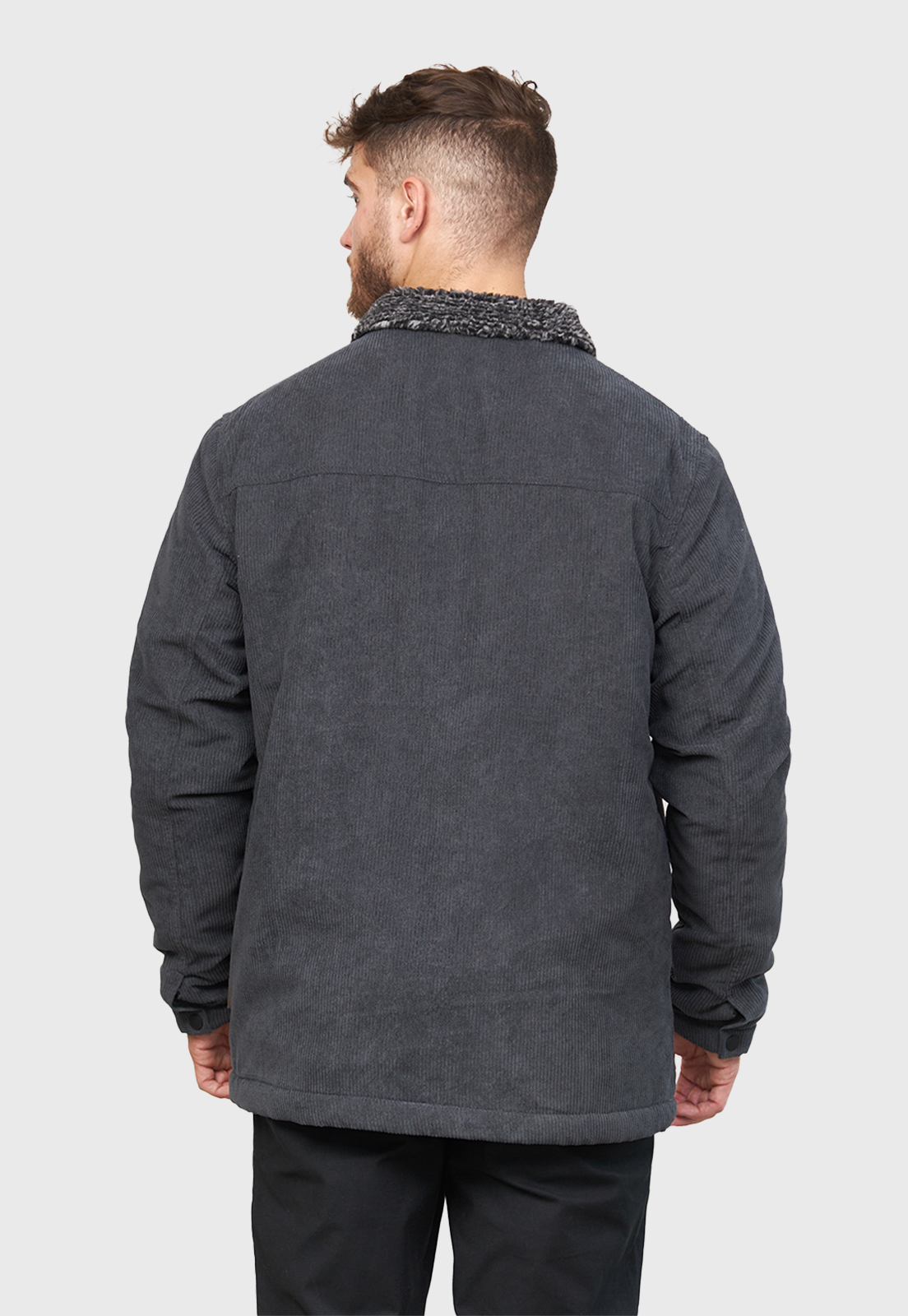 CHAQUETA HARVESTER GRIS OSCURO HOMBRE FALCONE - 3