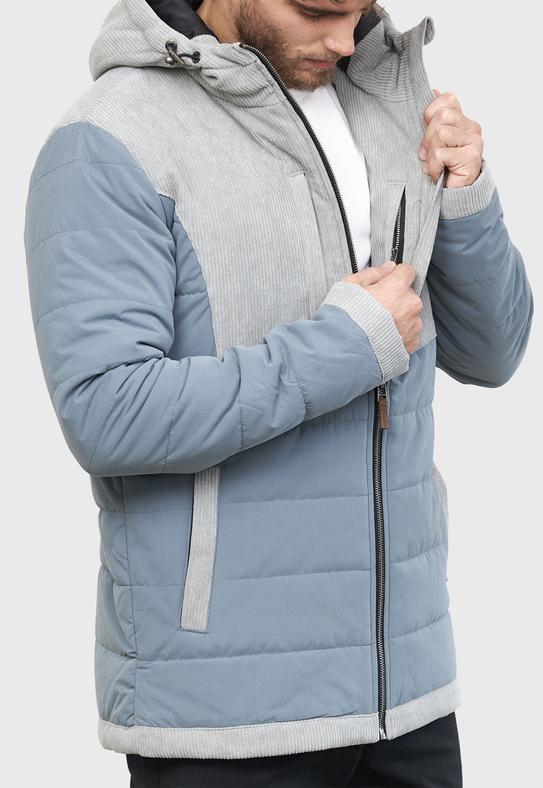 CHAQUETA ALL TRAILS AZUL HOMBRE FALCONE - 5