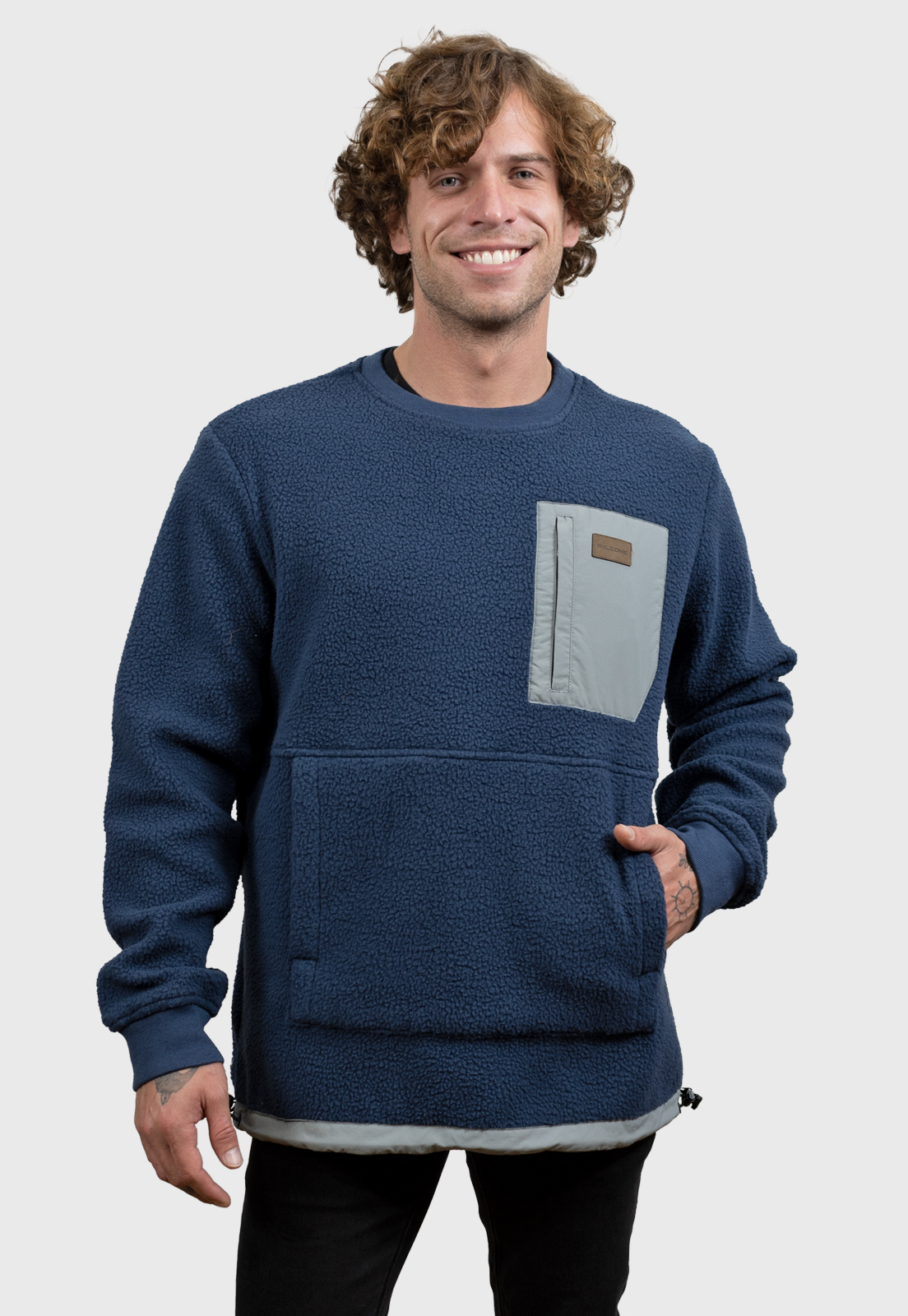 POLERÓN FRONTIER AZUL HOMBRE FALCONE - 1