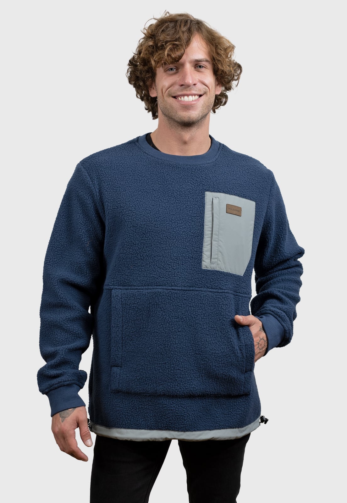 POLERÓN FRONTIER AZUL HOMBRE FALCONE - 1