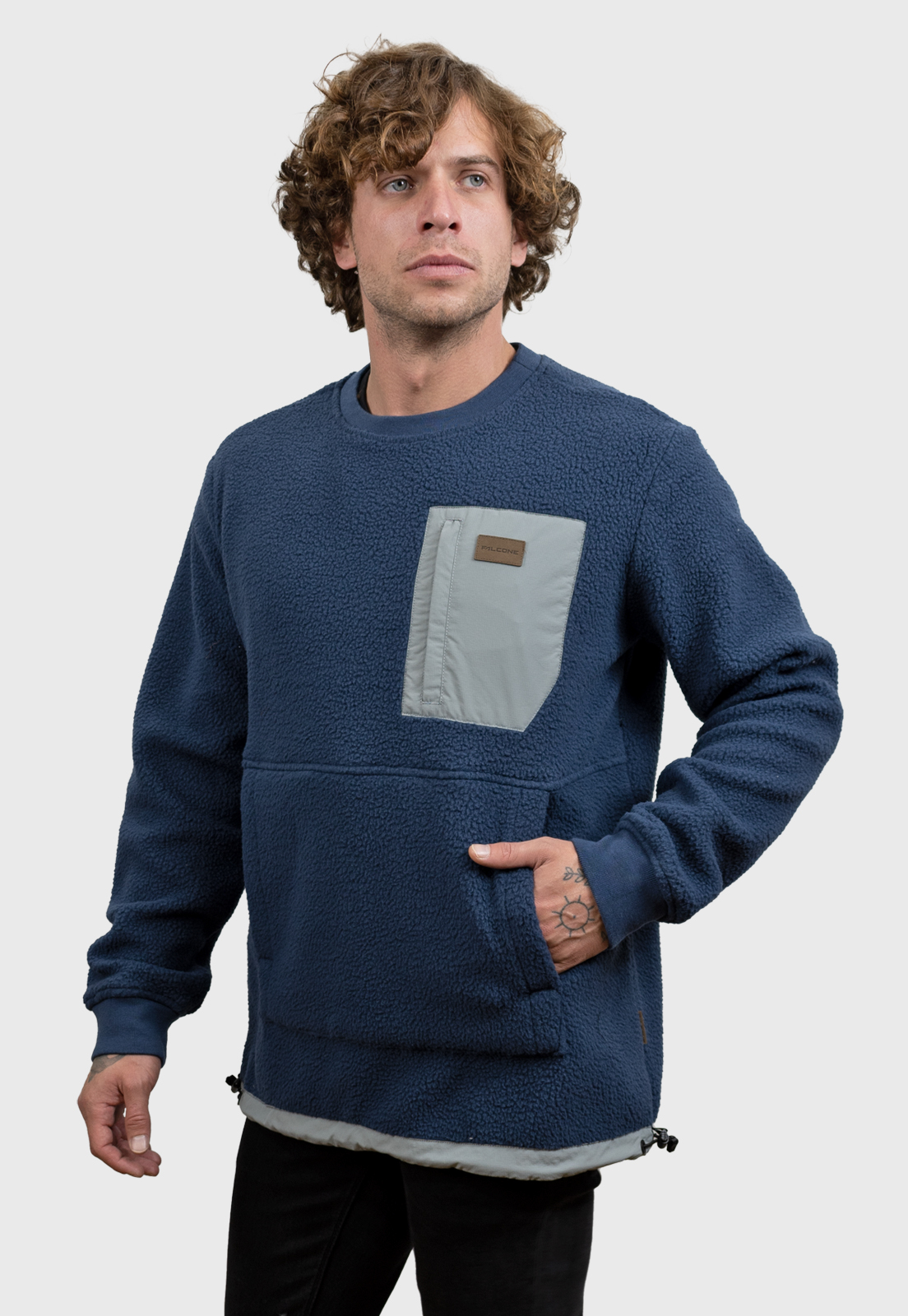 POLERÓN FRONTIER AZUL HOMBRE FALCONE - 2