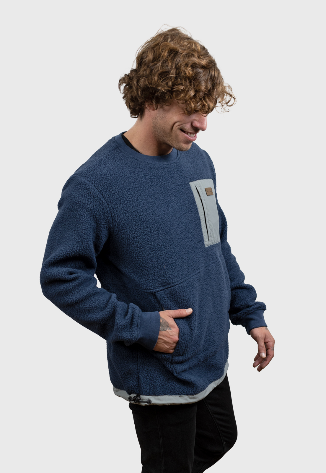 POLERÓN FRONTIER AZUL HOMBRE FALCONE - 3