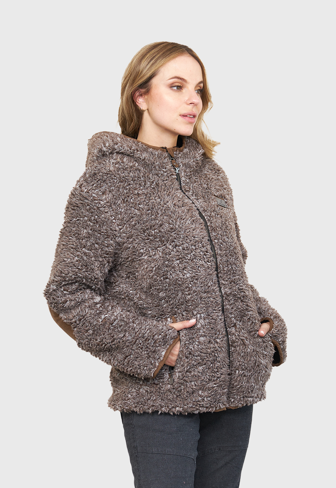 CHAQUETA CHIPORRO CLÁSICA V5 CAFÉ TRIGO MUJER FALCONE - 2