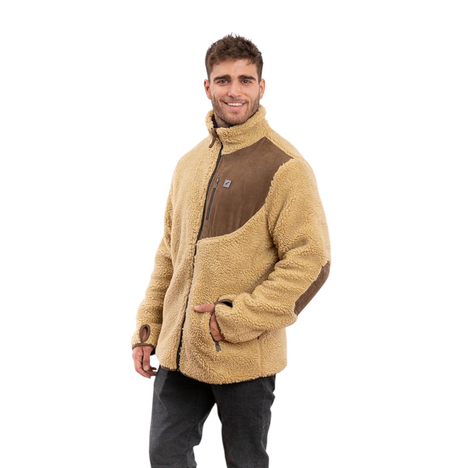 CHAQUETA CHIPORRO LUMBER MOSTAZA HOMBRE FALCONE - 2