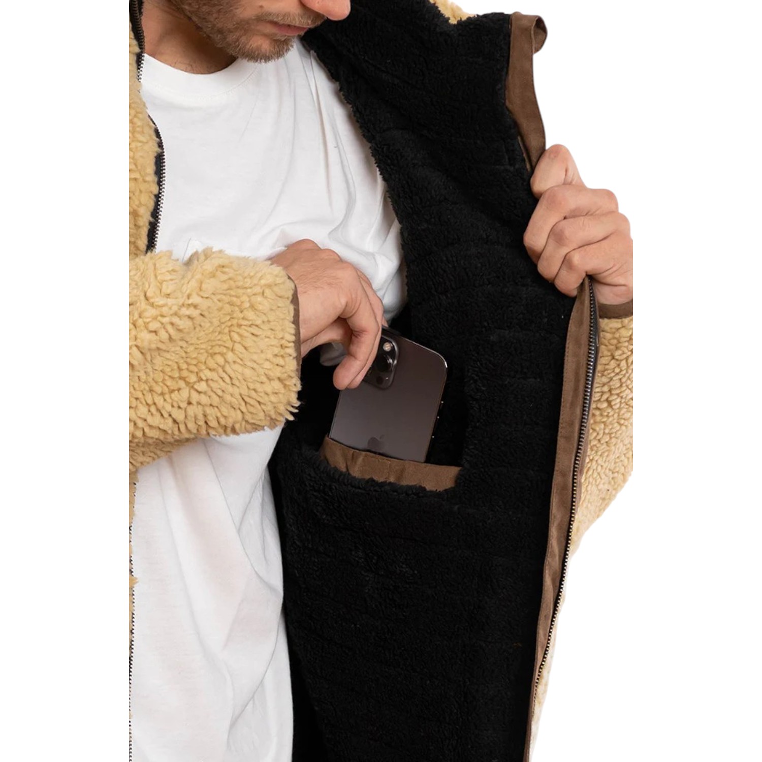 CHAQUETA CHIPORRO LUMBER MOSTAZA HOMBRE FALCONE - 5