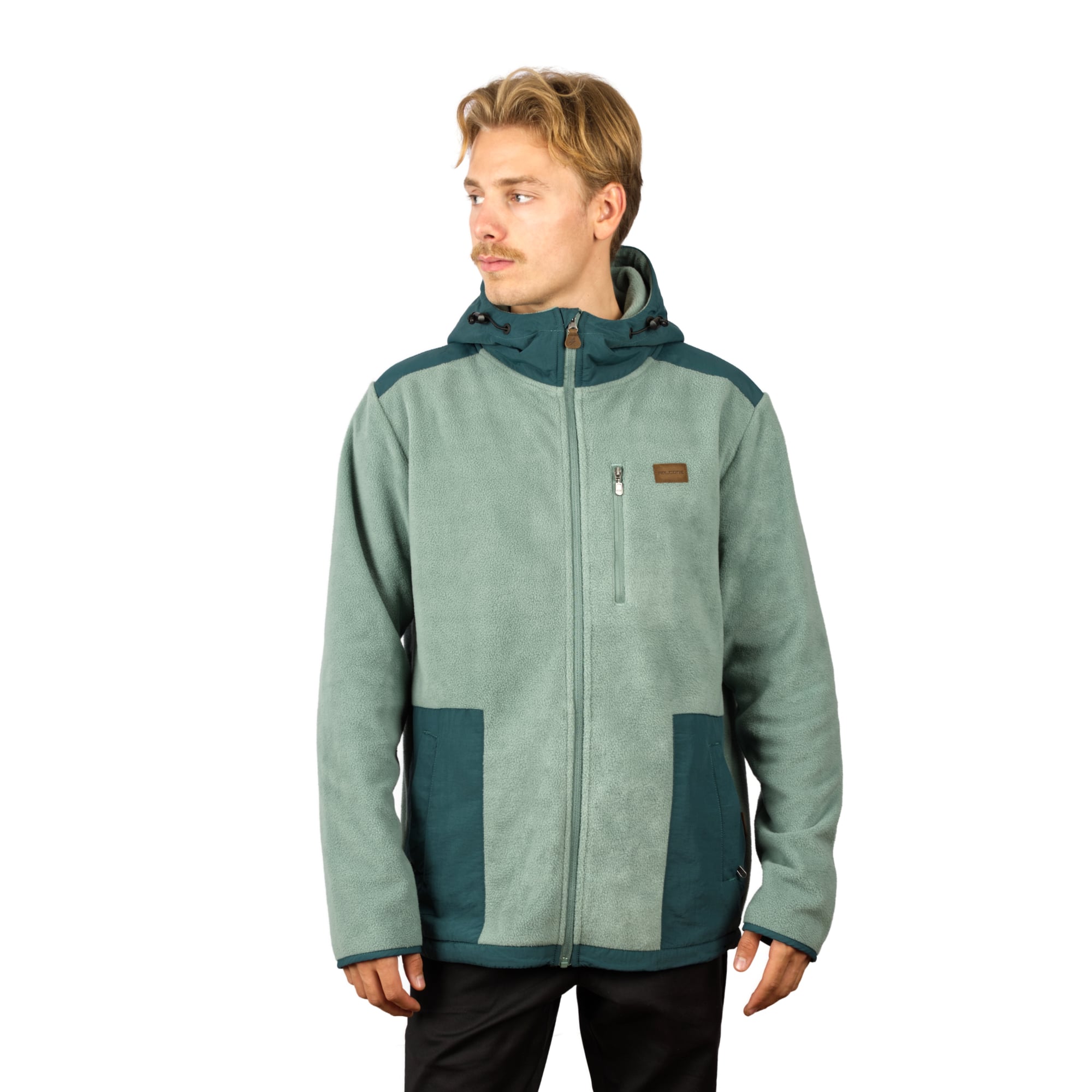 CHAQUETA POLAR JOURNEY V2 TURQUESA HOMBRE FALCONE - 1