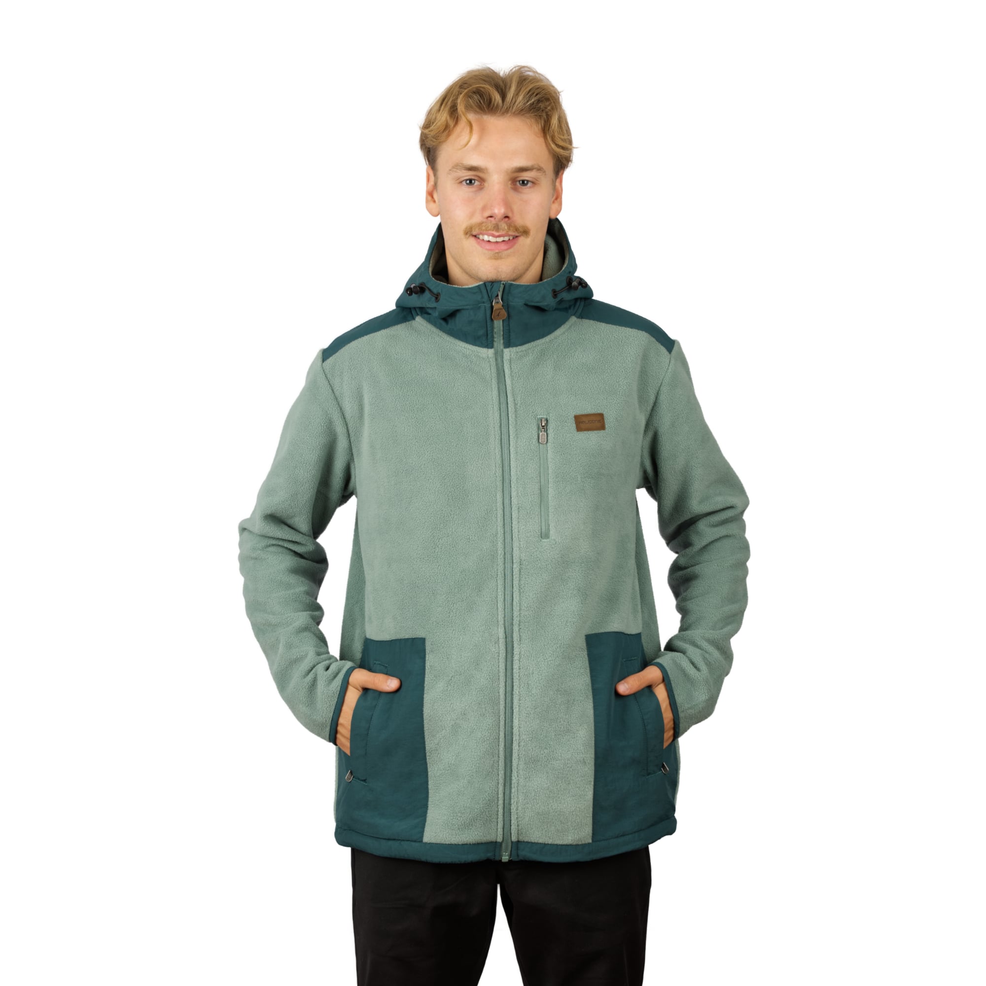 CHAQUETA POLAR JOURNEY V2 TURQUESA HOMBRE FALCONE - 2
