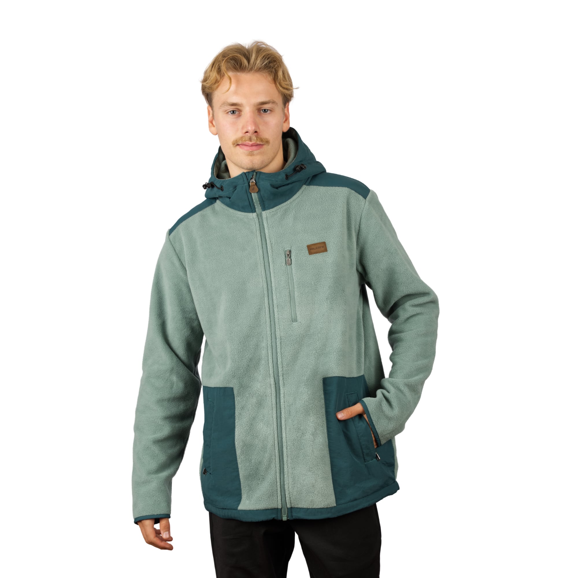 CHAQUETA POLAR JOURNEY V2 TURQUESA HOMBRE FALCONE - 4