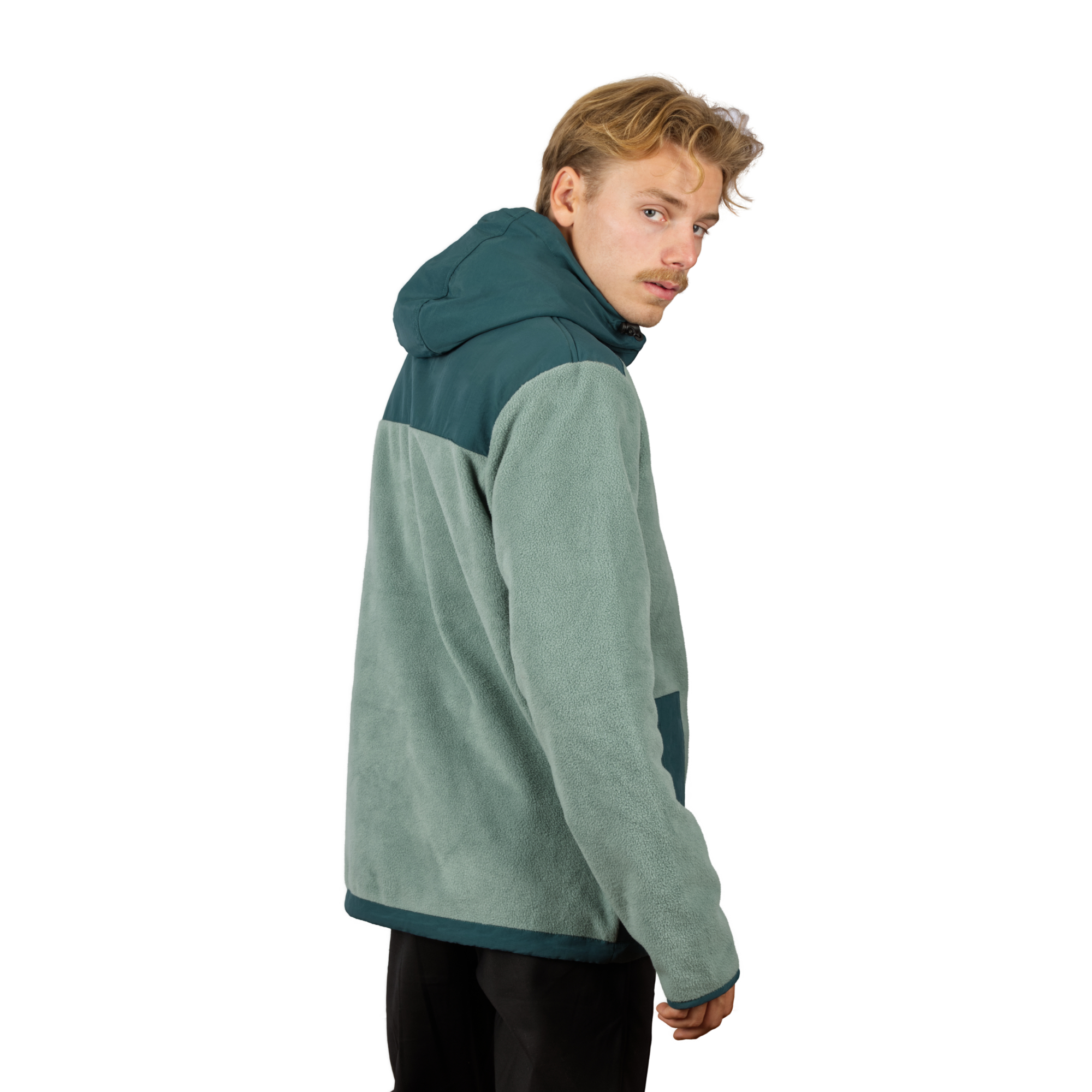 CHAQUETA POLAR JOURNEY V2 TURQUESA HOMBRE FALCONE - 5