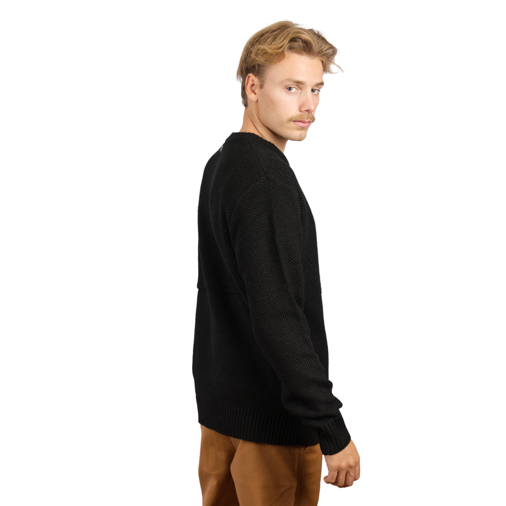 CHALECO RUSTIC NEGRO HOMBRE FALCONE - 5