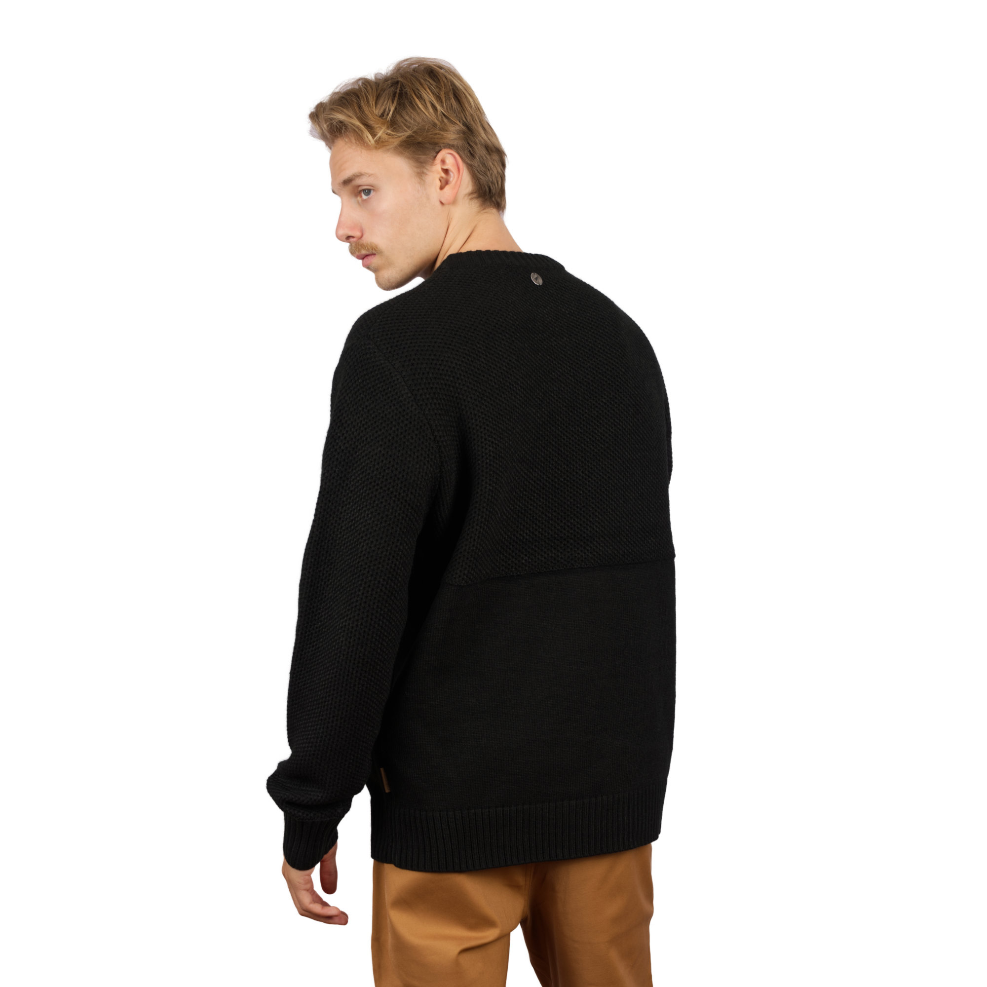 CHALECO RUSTIC NEGRO HOMBRE FALCONE - 6