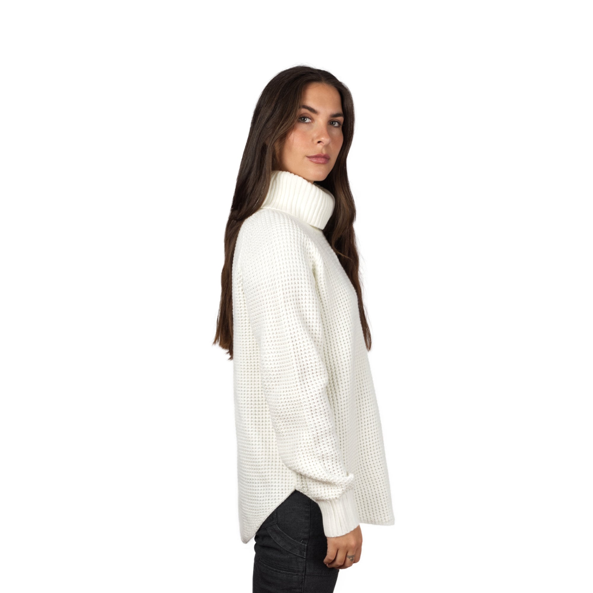 CHALECO OUTING V2 OFF WHITE MUJER FALCONE - 3