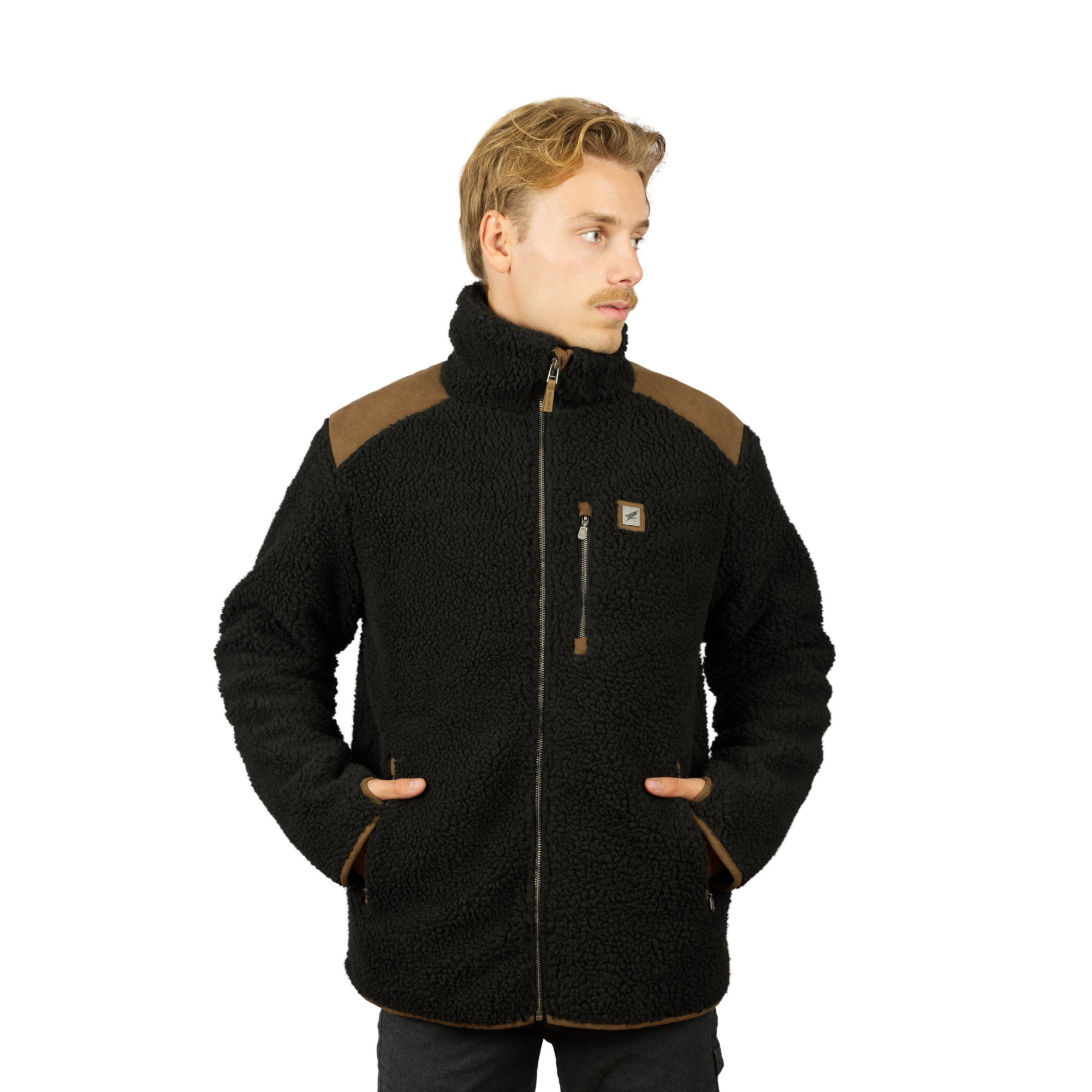 CHAQUETA CHIPORRO LODGE NEGRO HOMBRE FALCONE - 3
