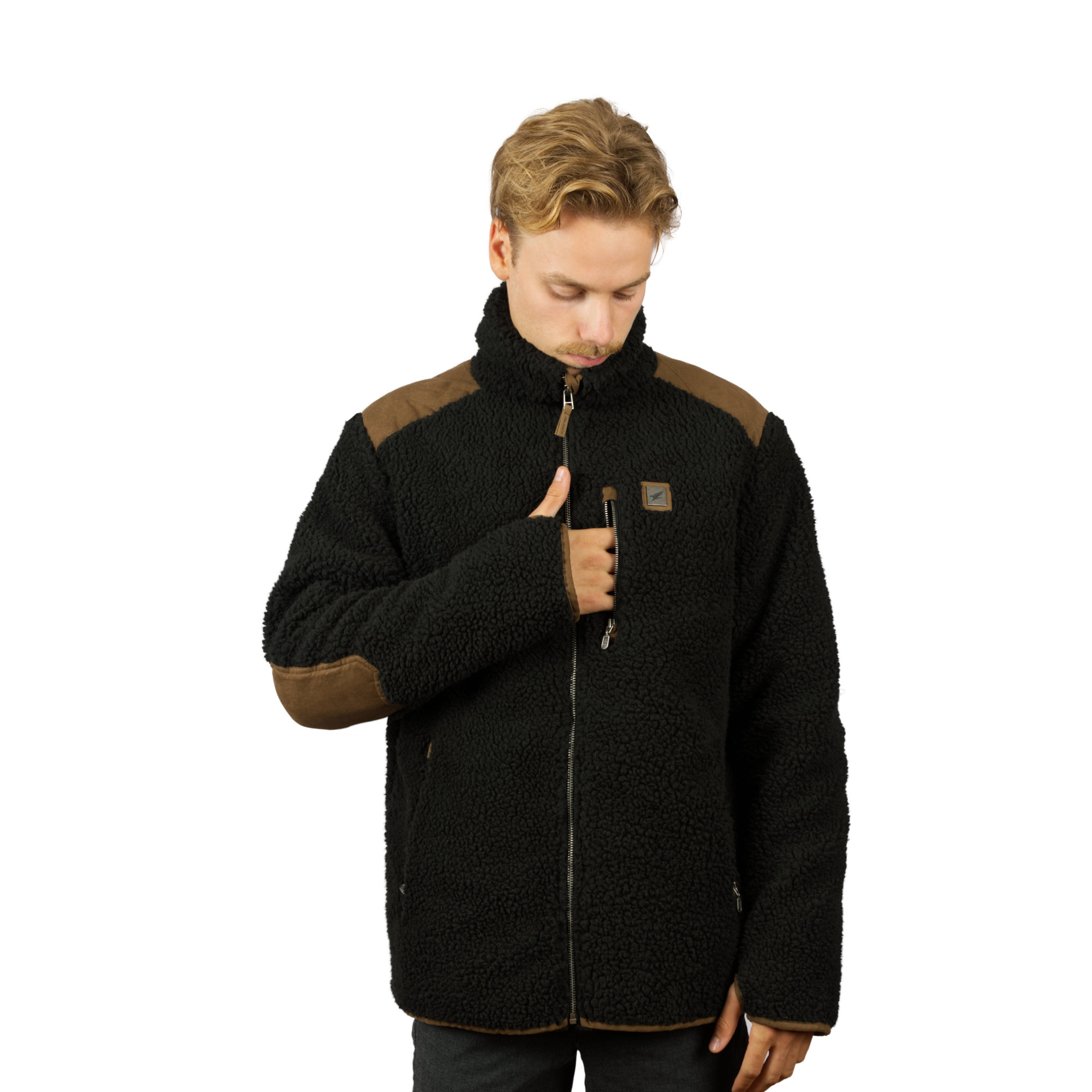 CHAQUETA CHIPORRO LODGE NEGRO HOMBRE FALCONE - 4