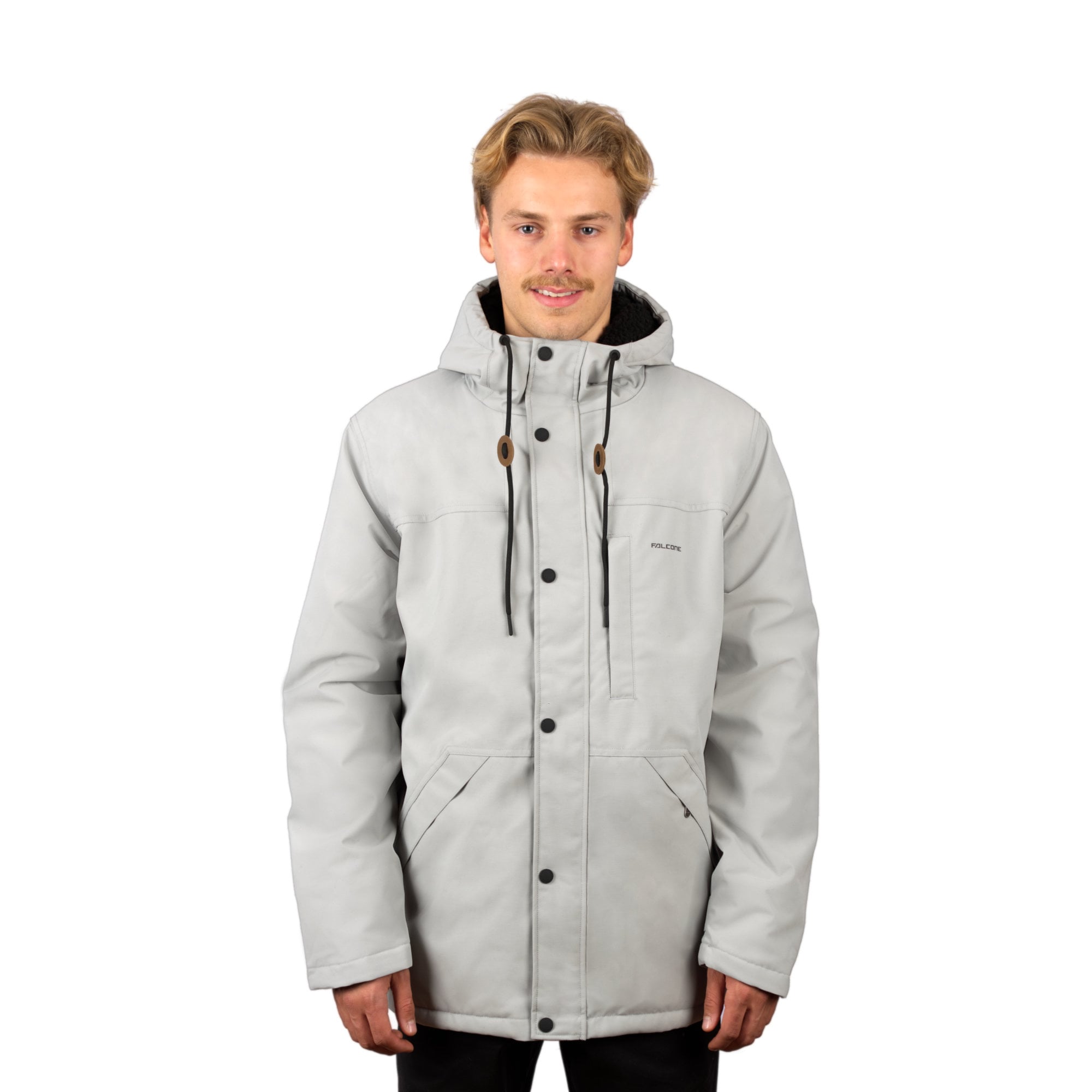 CHAQUETA IMPERMEABLE CHIPORRO UNEXPLOREDV2 PEARL GRAY HOMBRE FALCONE - 2