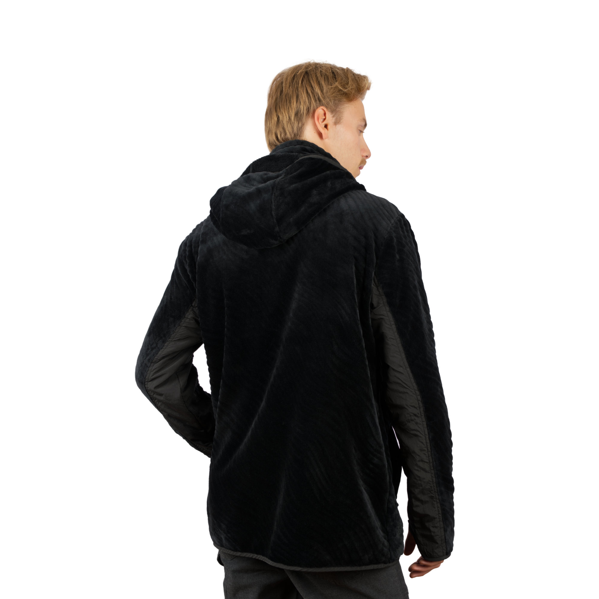 CHAQUETA SHAGGY WAVES NEGRO HOMBRE FALCONE - 6