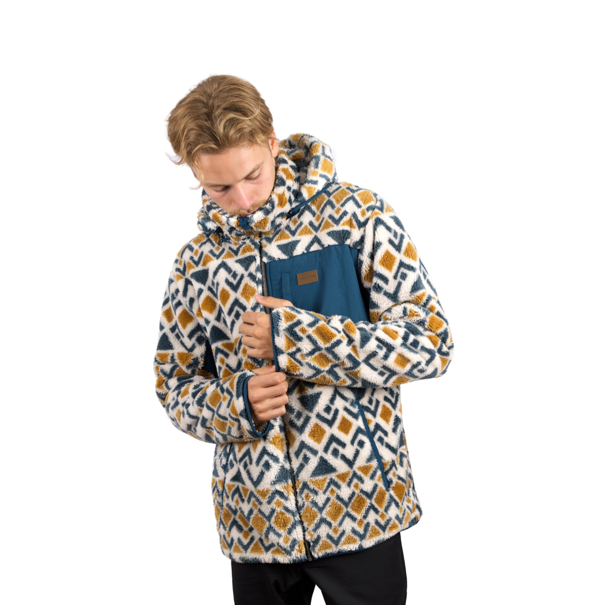 CHAQUETA SHAGGY WAVES PRINT HOMBRE FALCONE - 2