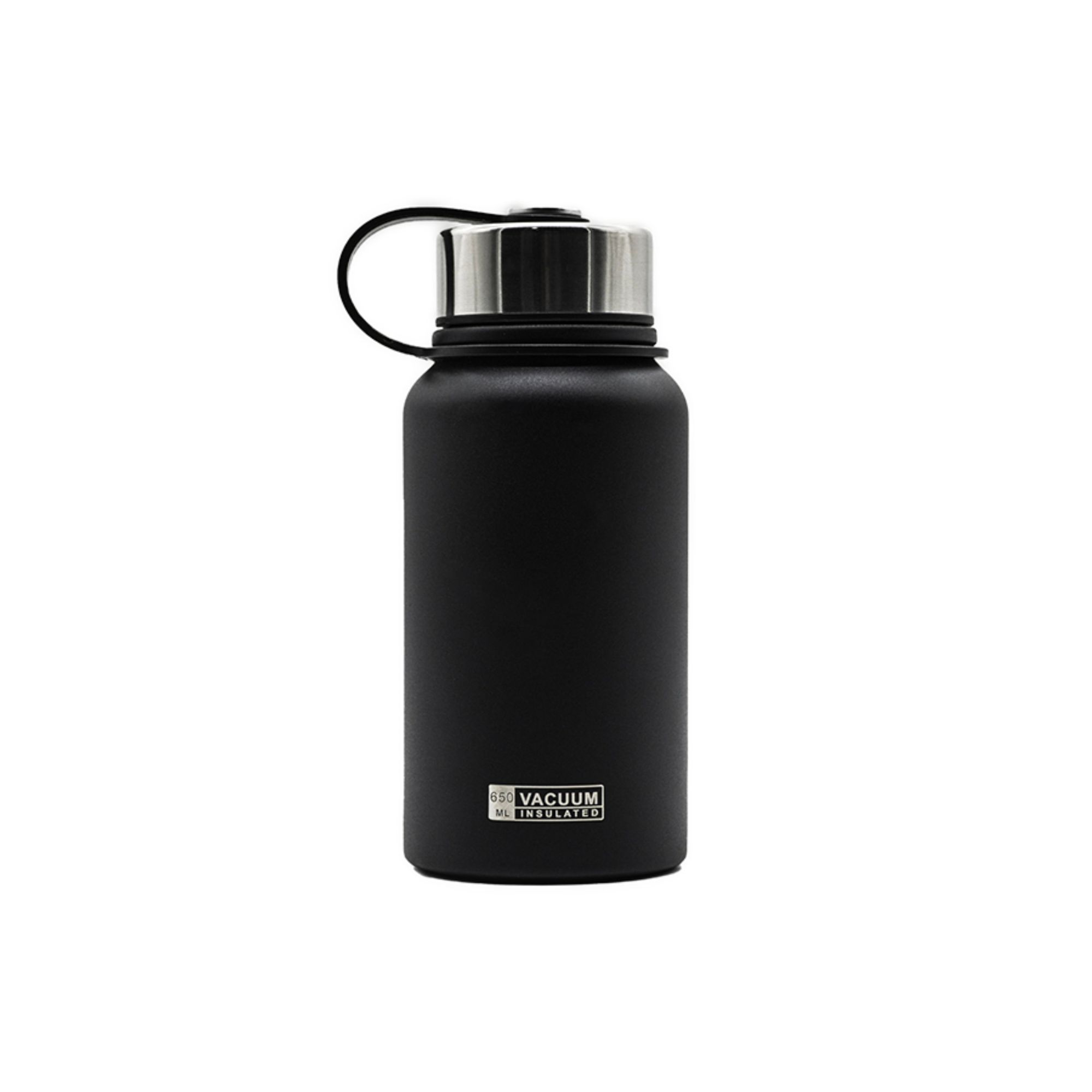BOTELLA TÉRMICA 650ML NEGRO FALCONE - 2