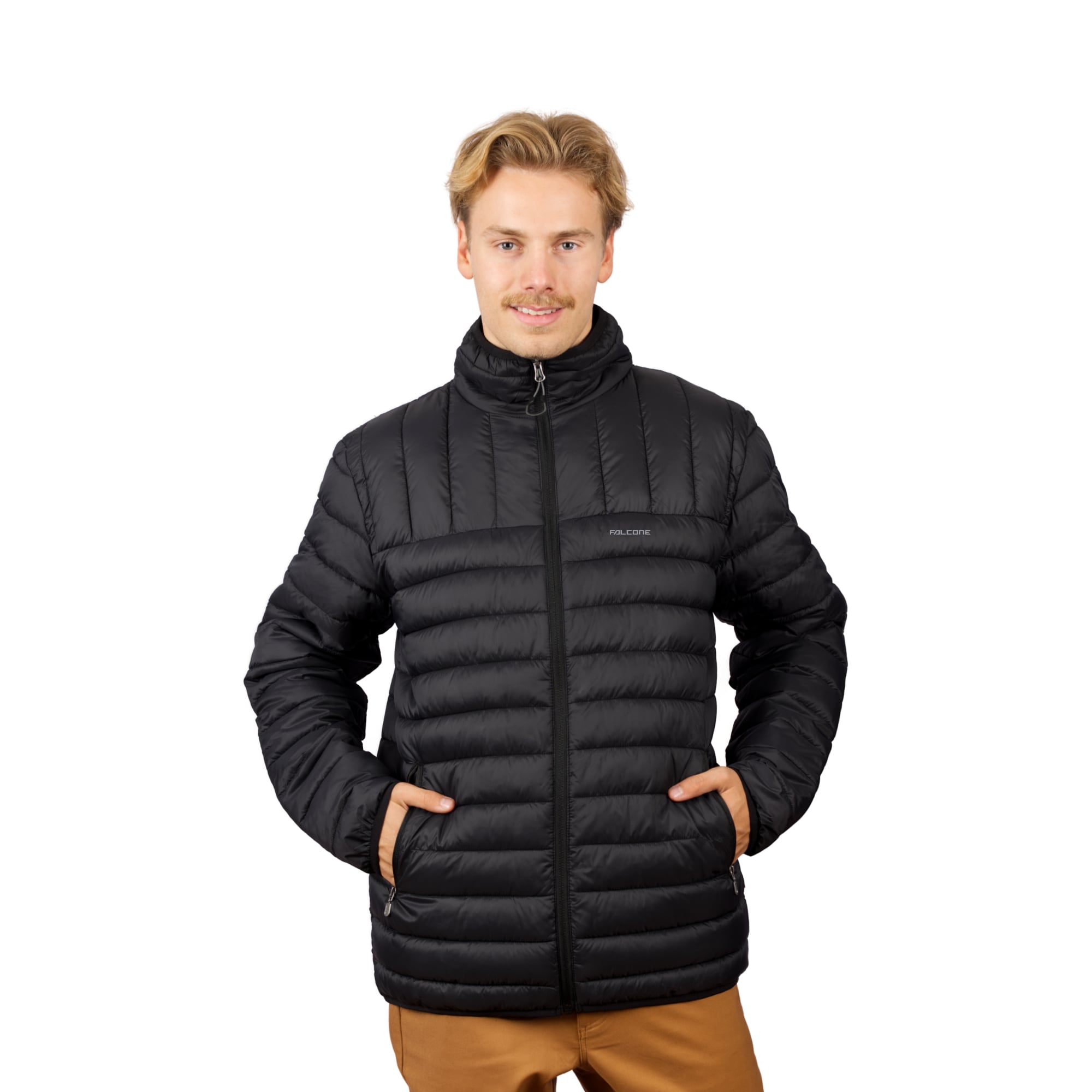 PARKA ANDINA NEGRO HOMBRE FALCONE - 3