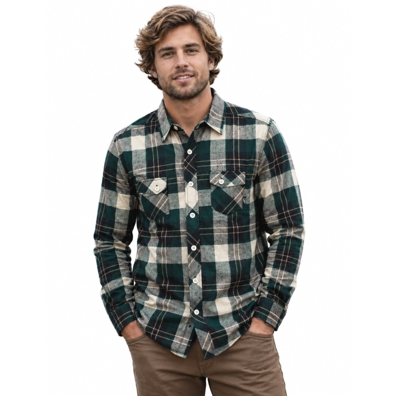 CAMISA ESCOCESA V1 WANSER - 1