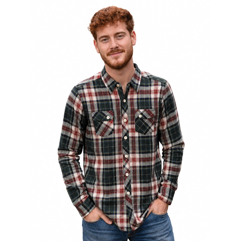 CAMISA ESCOCESA V1 WANSER - 2