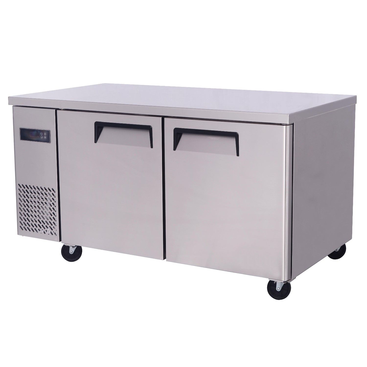 FREEZER INDUSTRIAL PROCHEF 400 L ACERO INOXIDABLE 150 CM MESON REFRIGERADO 2 PUERTAS - 8