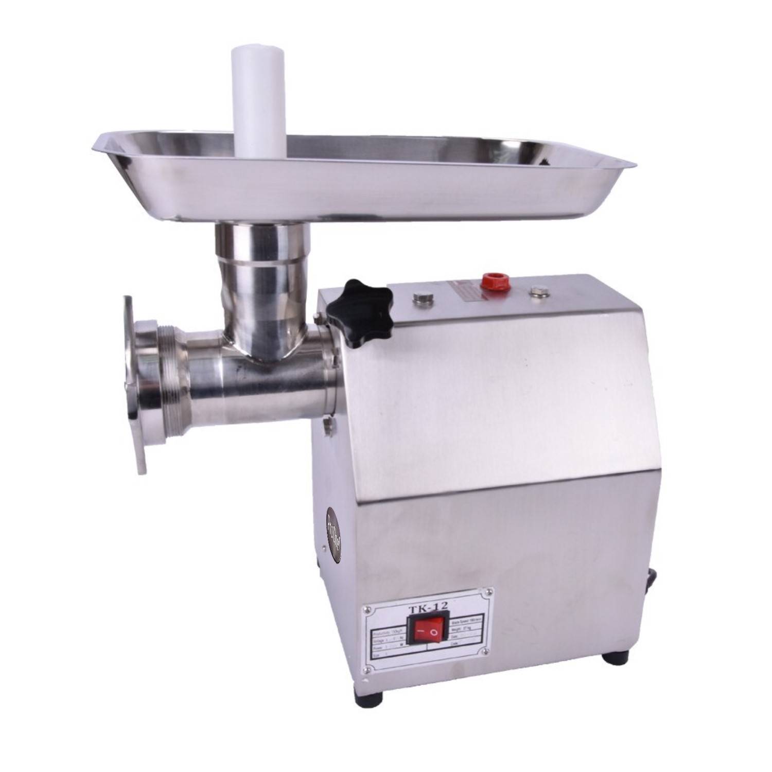 MOLEDORA CARNE PROCHEF 12 KG 150 KG/HORA 750 WATTS INDUSTRIAL - 4