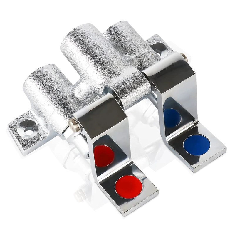 LLAVE ACCION PEDAL PARA LAVAMANOS INDUSTRIAL - 2