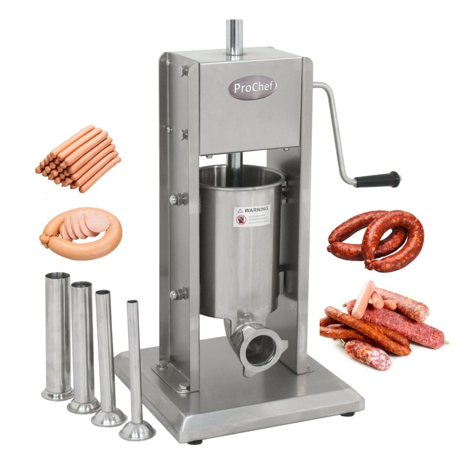 EMBUTIDORA MANUAL VERTICAL 3 LITROS PROCHEF - 4