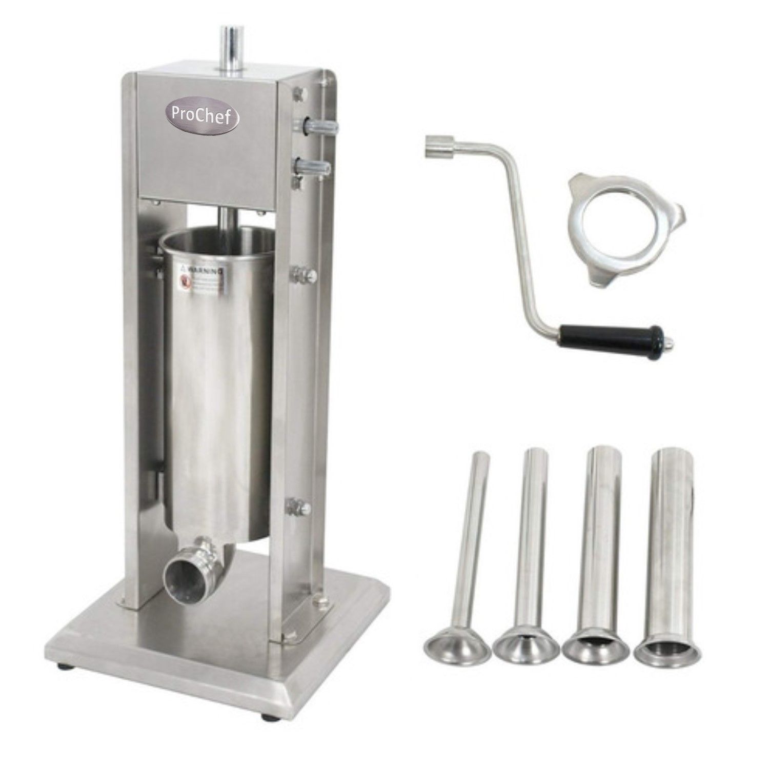 EMBUTIDORA MANUAL VERTICAL 5 LITROS PROCHEF - 2
