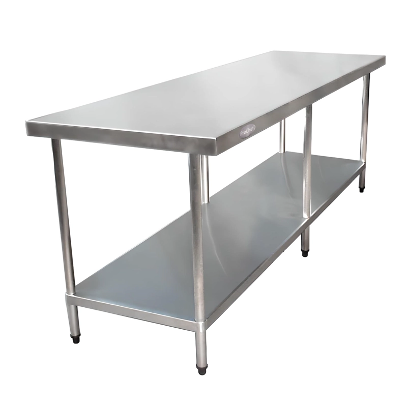 MESON CENTRAL PROCHEF 210X60X85 CM ACERO INOXIDABLE - 7