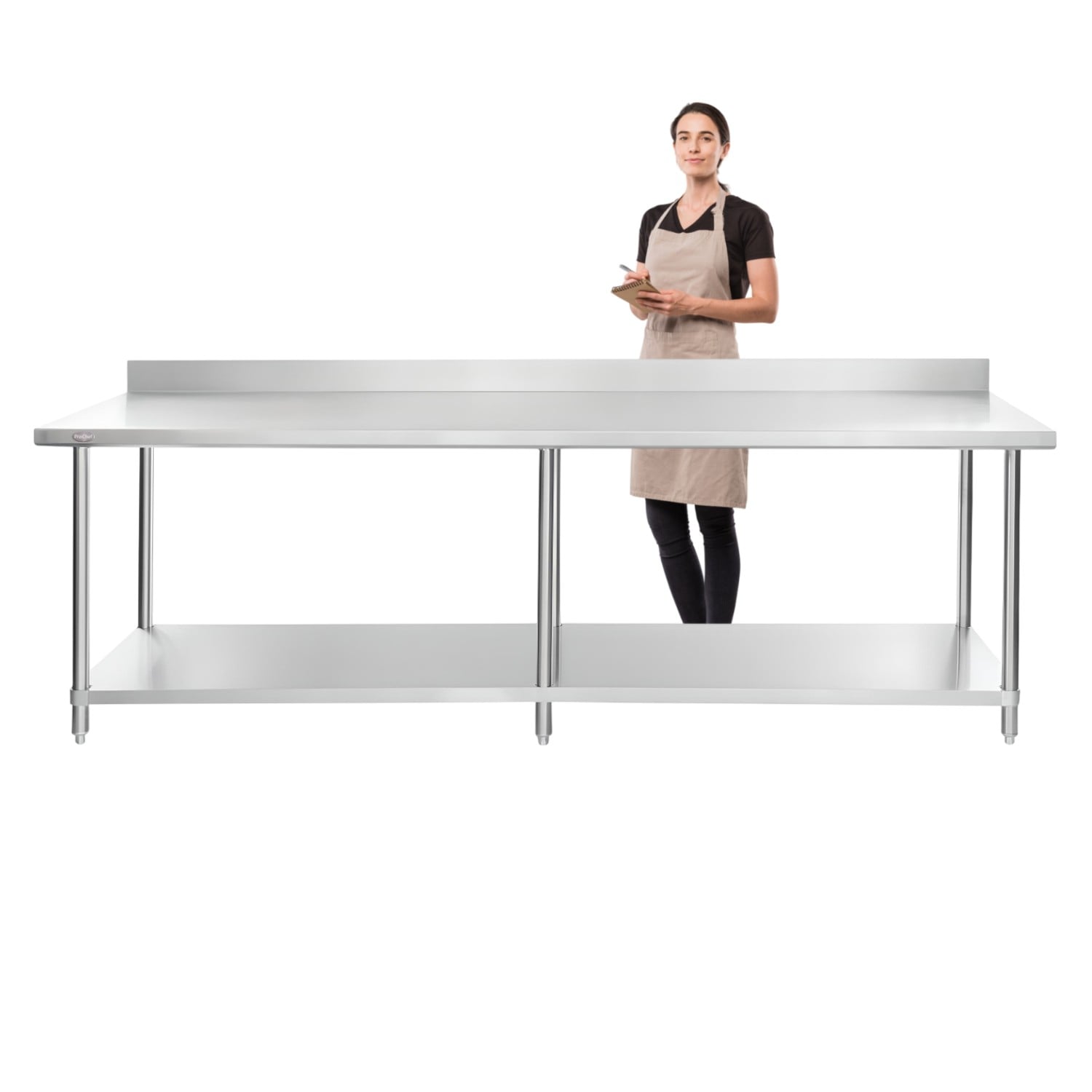 MESON MURAL PROCHEF 240X60X85 CM ACERO INOXIDABLE - 2