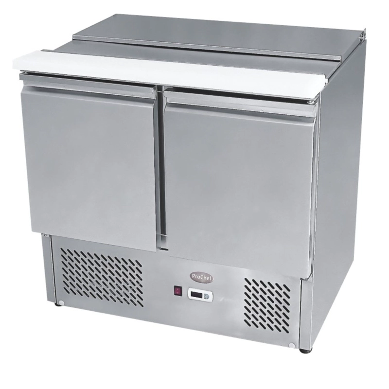 FREEZER INDUSTRIAL PROCHEF MESON REFRIGERADO SALADETTE 90 CM. 300 LT. AC.INOX ESL3800 ESTÁTICO - 4
