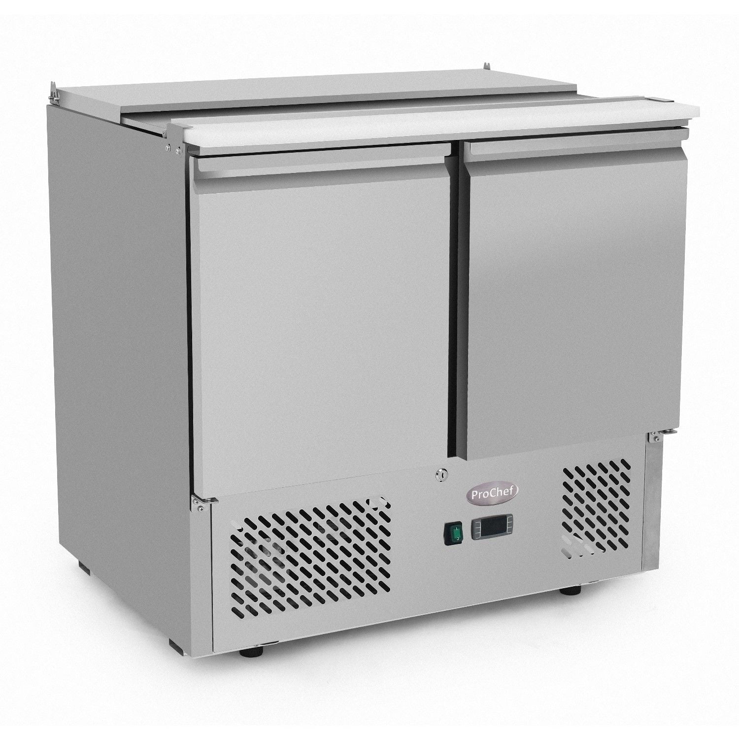 FREEZER INDUSTRIAL PROCHEF MESON REFRIGERADO SALADETTE 90 CM. 300 LT. AC.INOX ESL3800 ESTÁTICO - 9