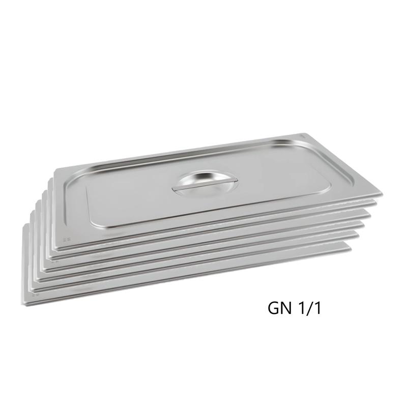 TAPA GASTRONOMICA GN 1/1 ACERO INOX. PACK 6 UNIDADES - 3