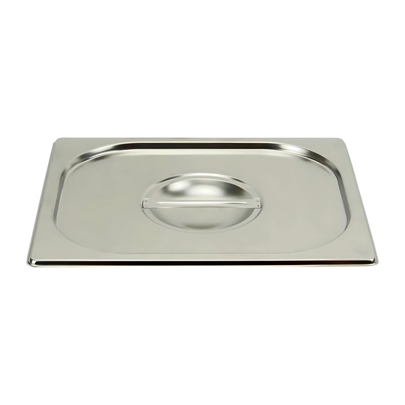 TAPA GASTRONOMICA GN 1/2 ACERO INOX. PACK 6 UNIDADES - 2