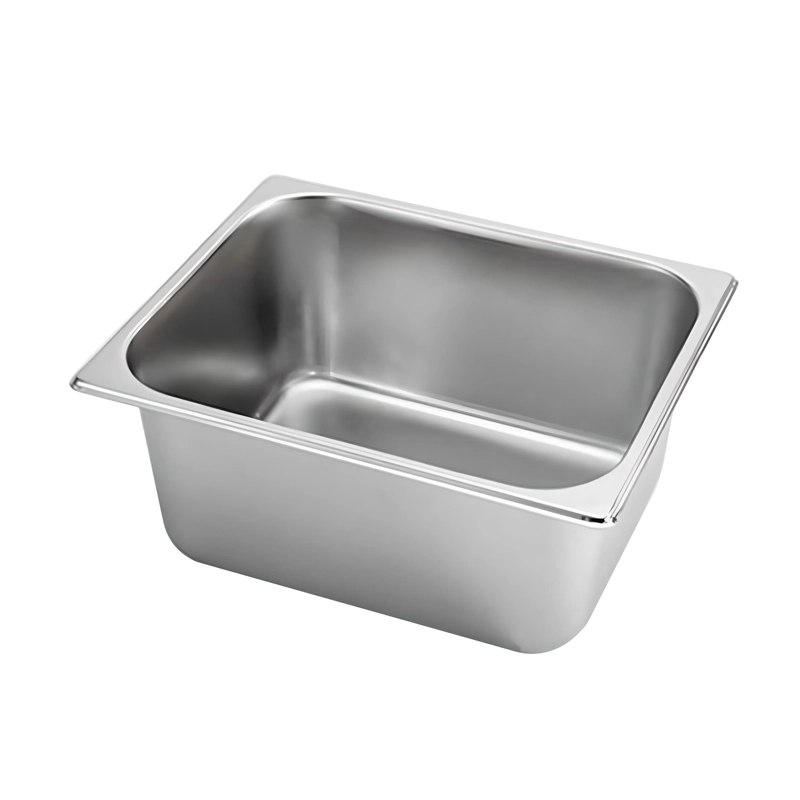 DEPOSITO GASTRONOMICO GN 1/2 X 150 MM ACERO INOX. PACK 6 UN. - 2