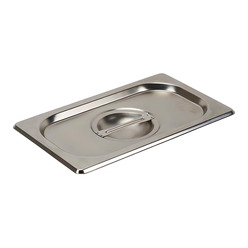 TAPA GASTRONOMICA GN 1/4 ACERO INOX. PACK 6 UNIDADES - 2