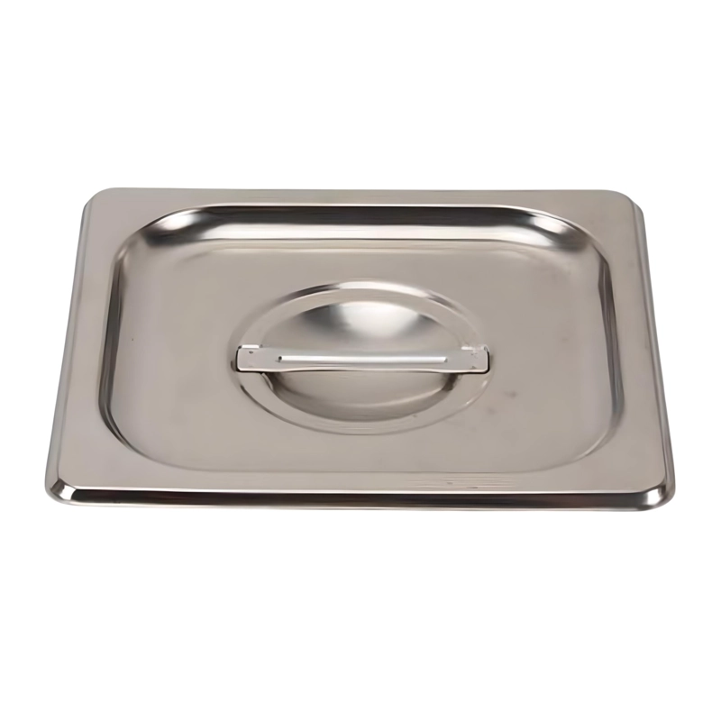 TAPA GASTRONOMICA GN 1/6 ACERO INOX. PACK 6 UNIDADES - 2