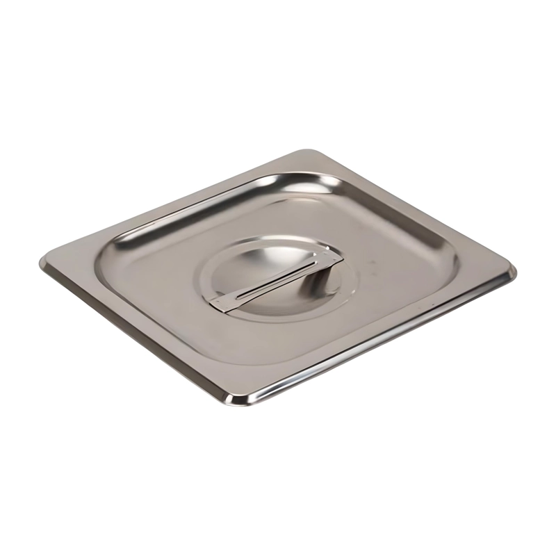 TAPA GASTRONOMICA GN 1/6 ACERO INOX. PACK 6 UNIDADES - 3