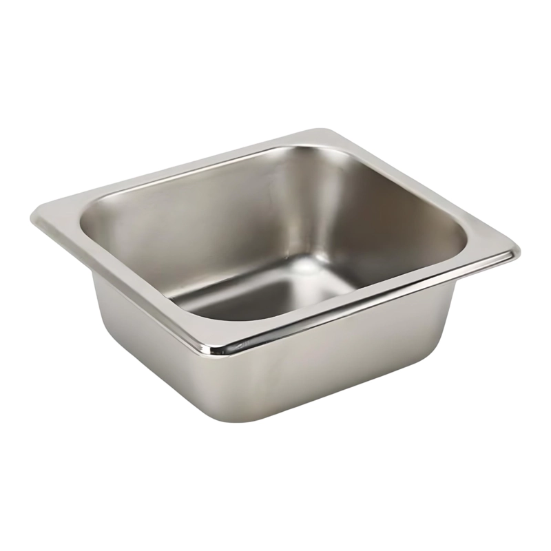 DEPOSITO GASTRONOMICO GN 1/6 X 65 MM ACERO INOX. PACK 6 UN. - 2