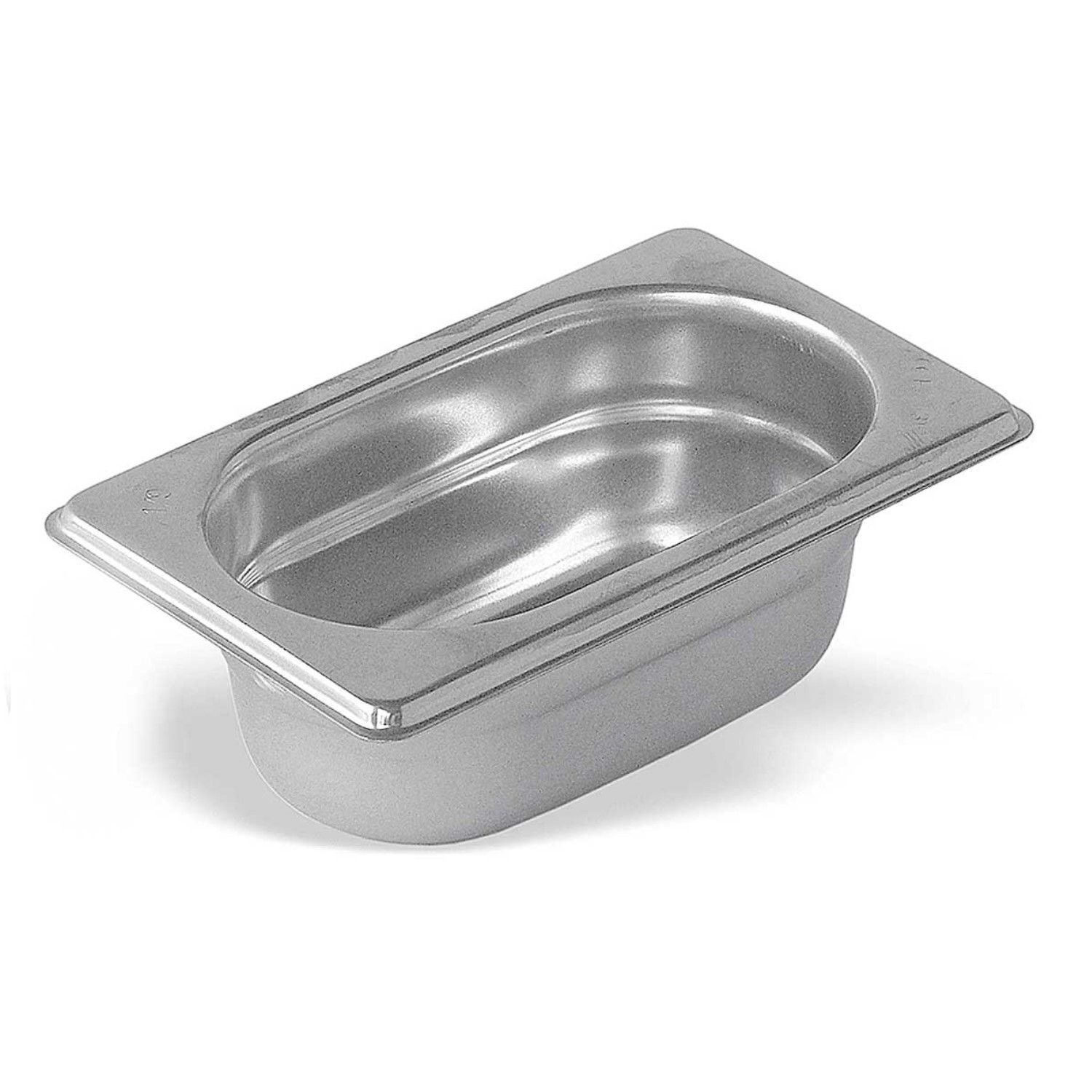 DEPOSITO GASTRONOMICO GN 1/9 X 65 MM ACERO INOX. PACK 6 UN. - 2