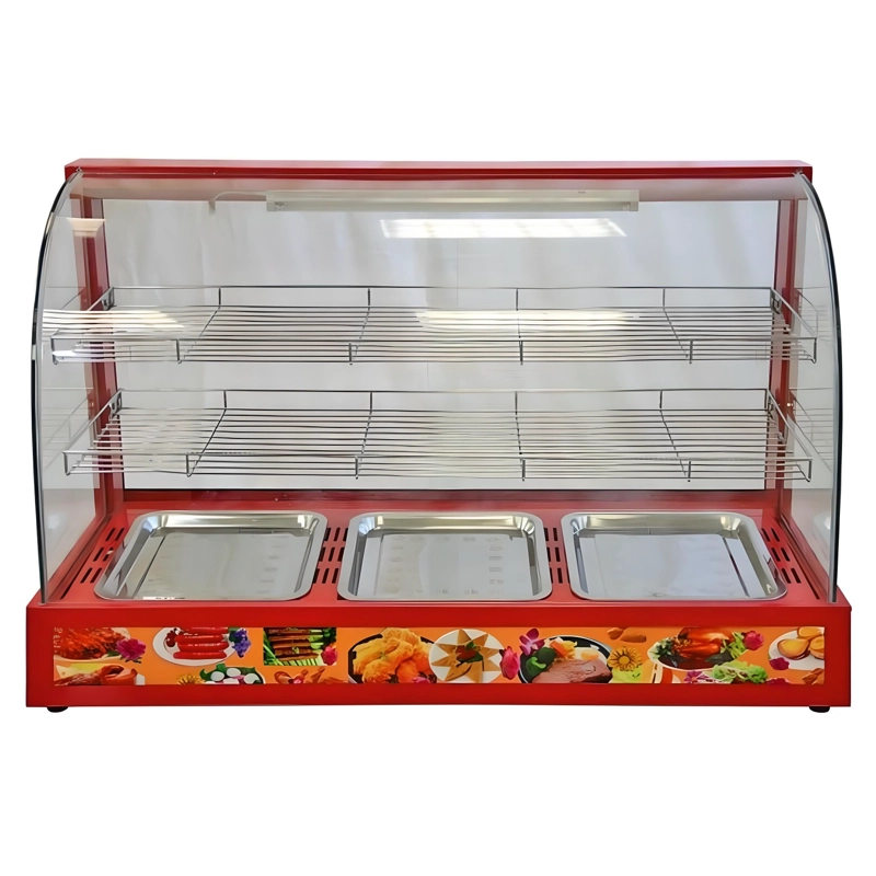 VITRINA PROCHEF 95 CM MANTENEDORA CALOR 130L - 3