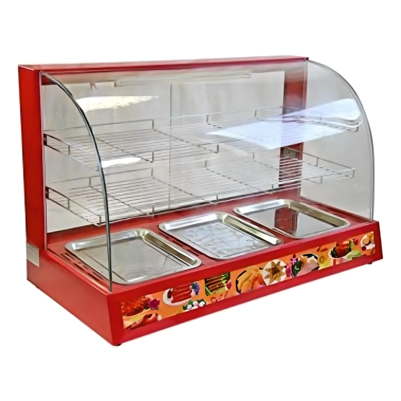 VITRINA PROCHEF 95 CM MANTENEDORA CALOR 130L - 6