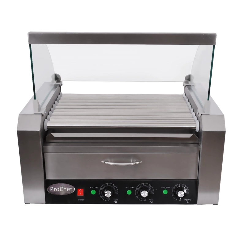 ROLLER PROCHEF HOT DOGS 9 RODILLOS MANTENEDOR PAN - 2