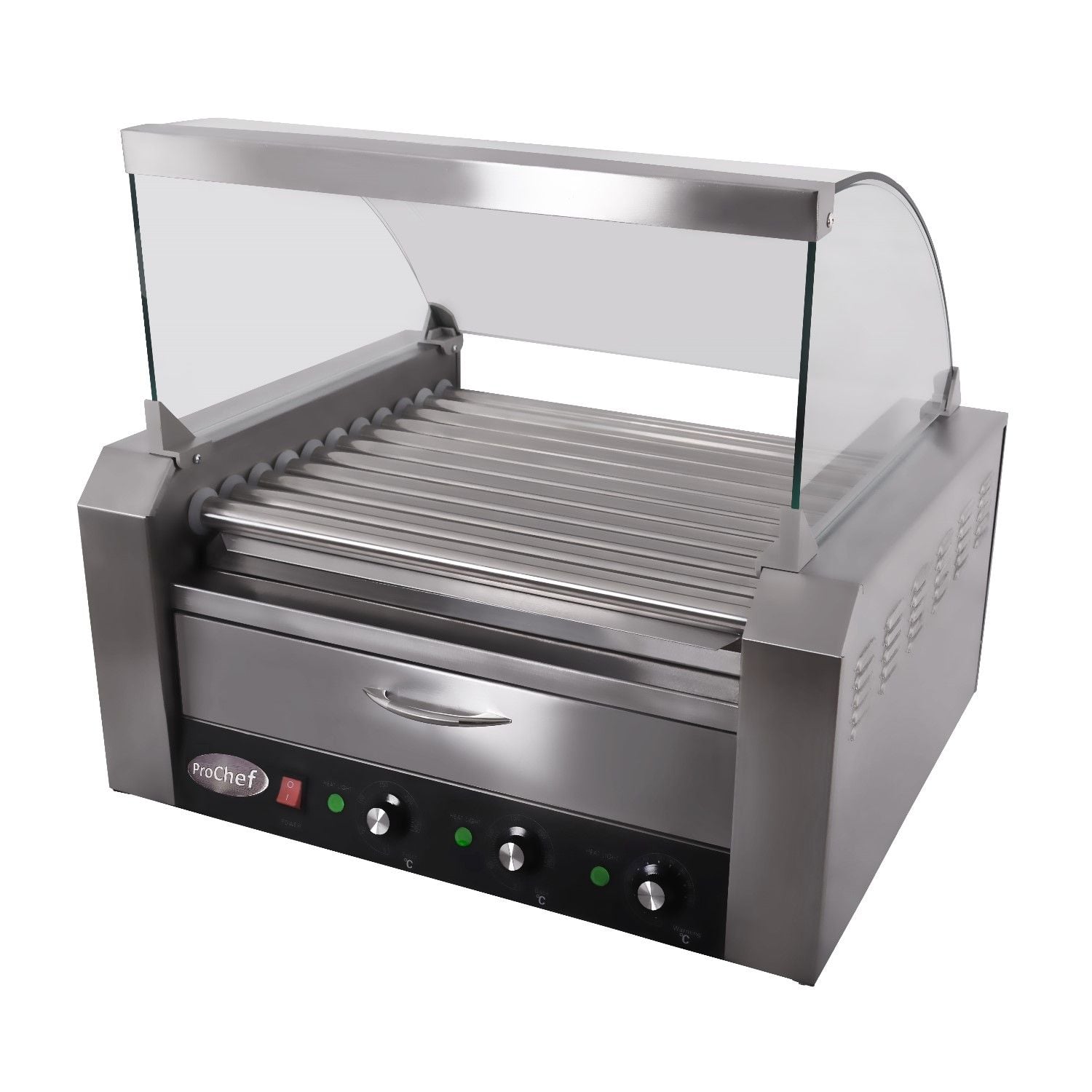 ROLLER PROCHEF HOT DOGS 11 RODILLOS MANTENEDOR PAN - 1