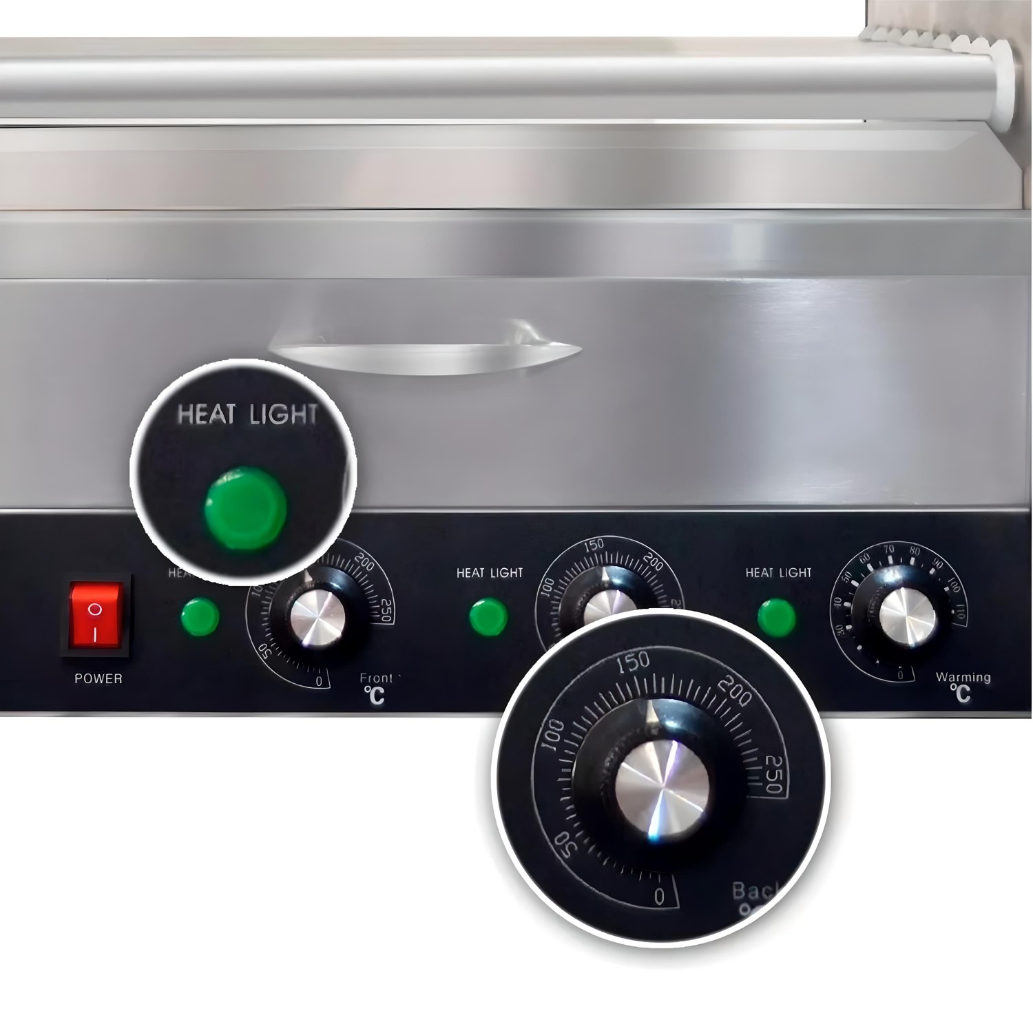 ROLLER PROCHEF HOT DOGS 11 RODILLOS MANTENEDOR PAN - 7
