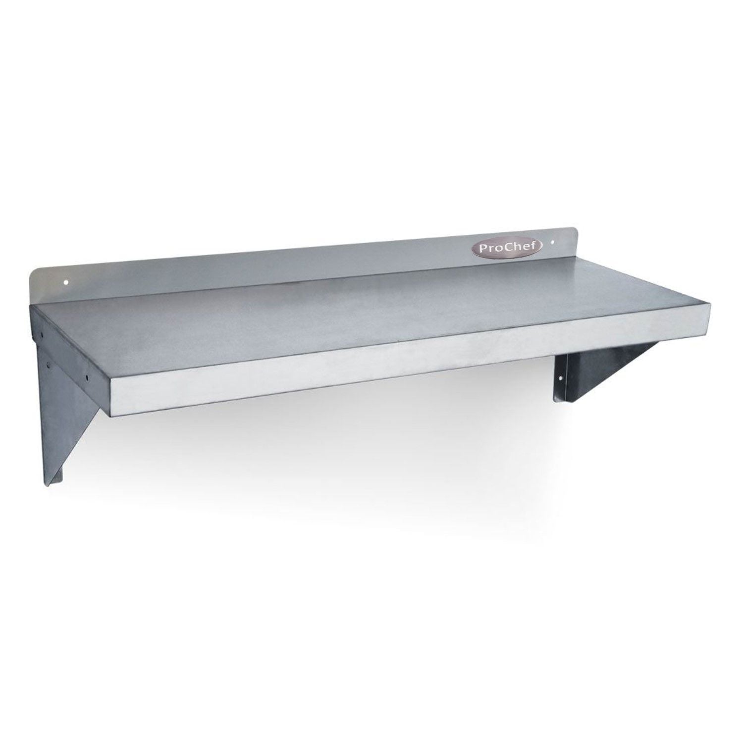 REPISA MURAL LISA 90X30 CM. ACERO INOXIDABLE WS-900 - 1